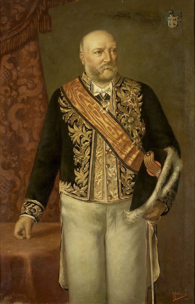 Cornelis Pijnacker Hordijk (1847-1908). Gouverneur-generaal (1888-93) (1895) by Adriaan Boudewijnse