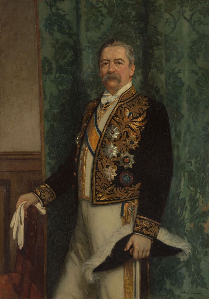 Willem Rooseboom (1843-1920). Gouverneur-generaal (1899-1904) (1905) by Hendrik Johannes Haverman