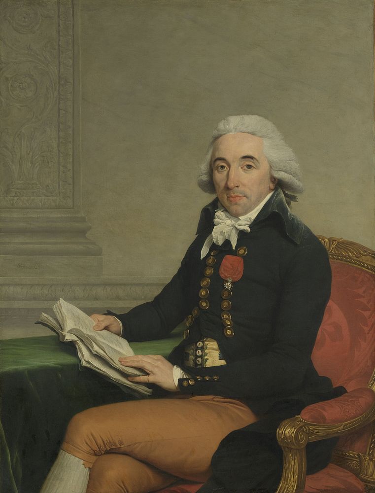Portrait of a Man (c. 1795) by François André Vincent