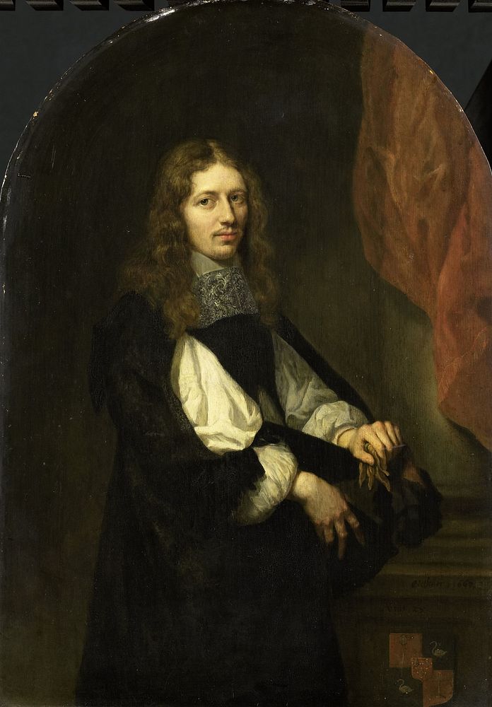 Portrait of Pieter de Graeff (1638-1707), lord of Zuid-Polsbroek, Purmerland, and Ilpendam. Alderman of Amsterdam (1663) by…
