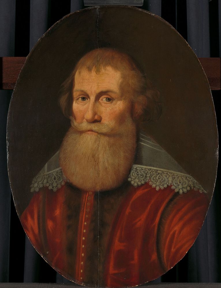 Portrait of Cornelis Haga (1578-1654) (c. 1645) by anonymous