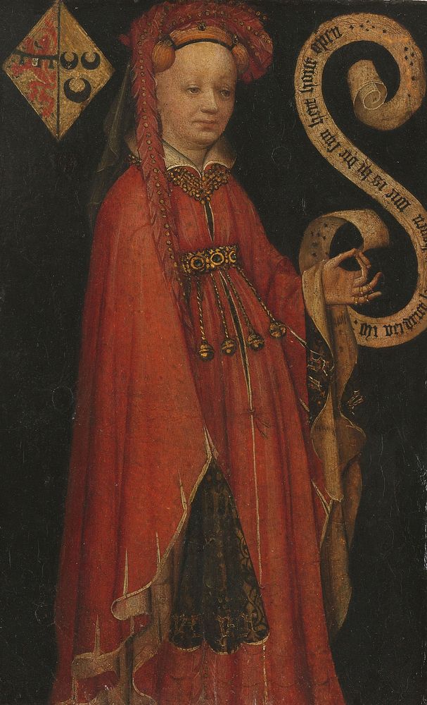 Portrait of Lysbeth van Duvenvoorde (c. 1430) by anonymous