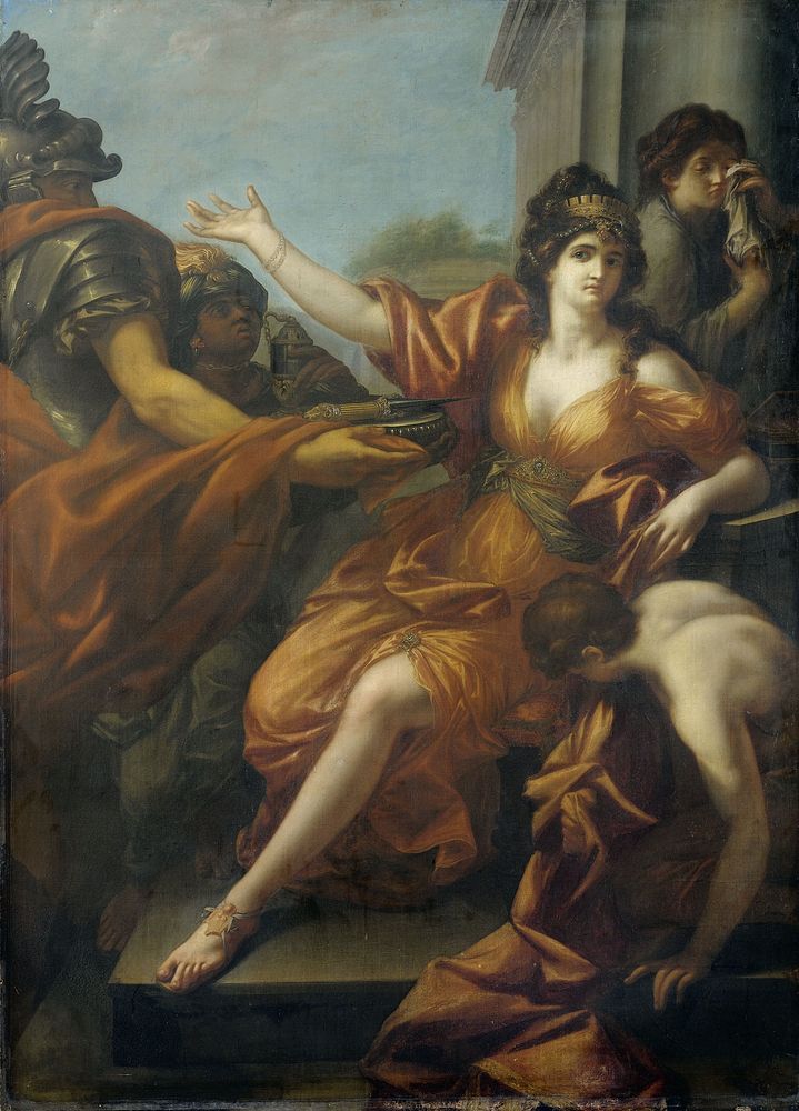 Suicide of Queen Dido (c. 1800) by anonymous