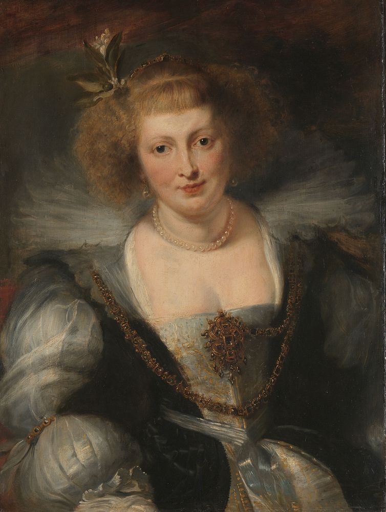 Portrait of Helena Fourment (1614-1673), the Artist’s Second Wife (c. 1650) by Peter Paul Rubens