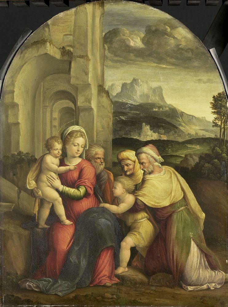 The Holy Family (c. 1535) by Garofalo