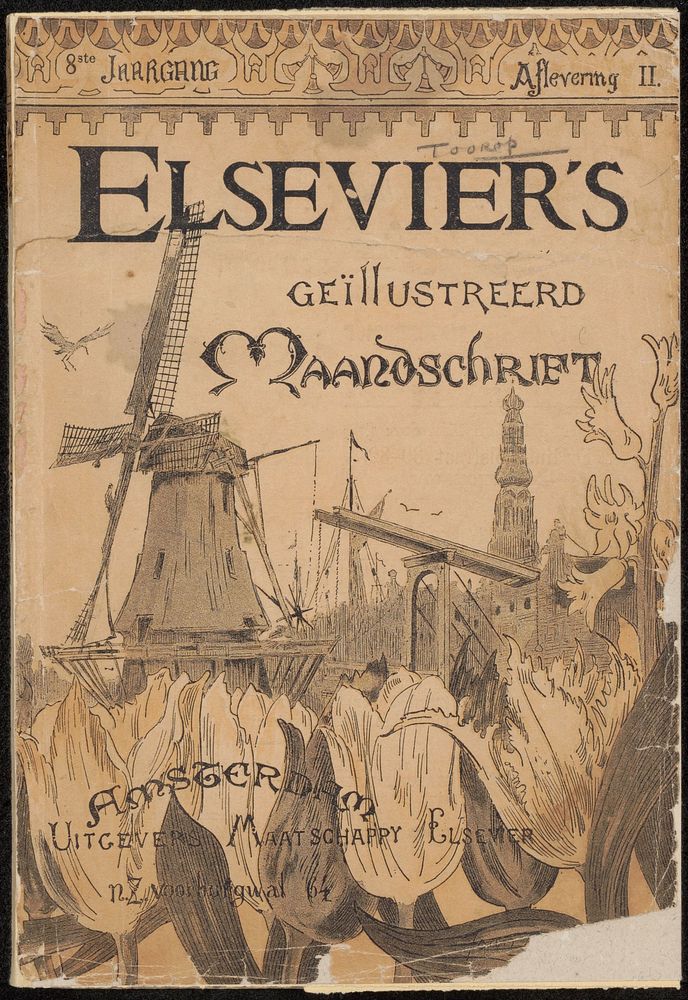 Tijdschrift uit archief Philip Zilcken (1898) by Elsevier s Geïllustreerd Maandschrift and Philip Zilcken