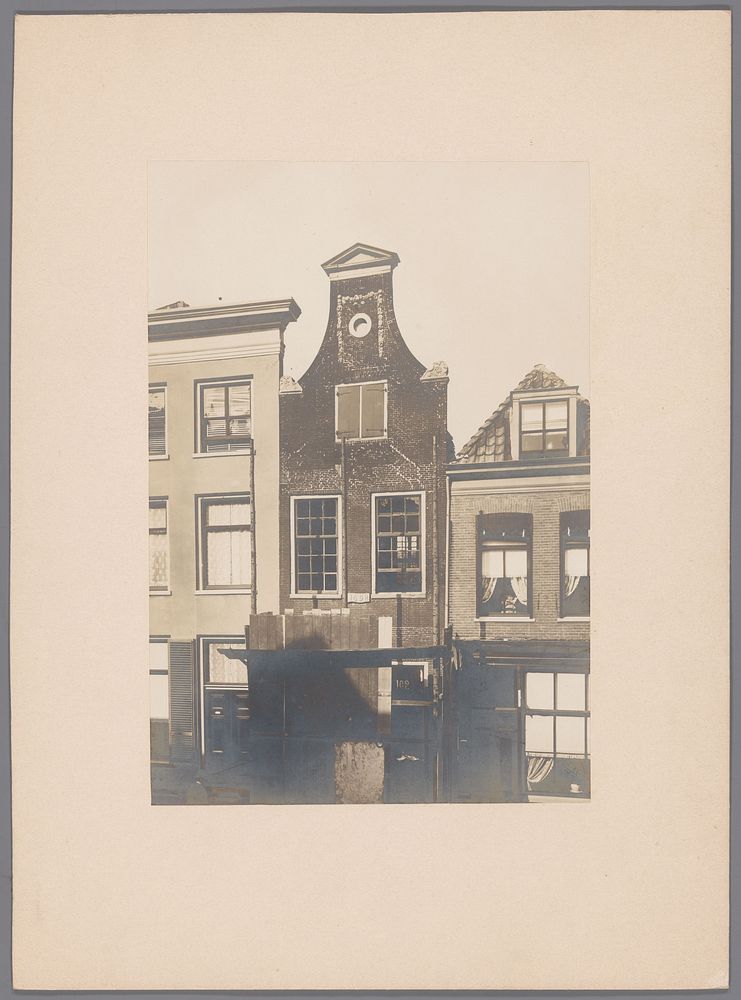 Façade van Langestraat 102 te Amersfoort (1902) by anoniem Monumentenzorg