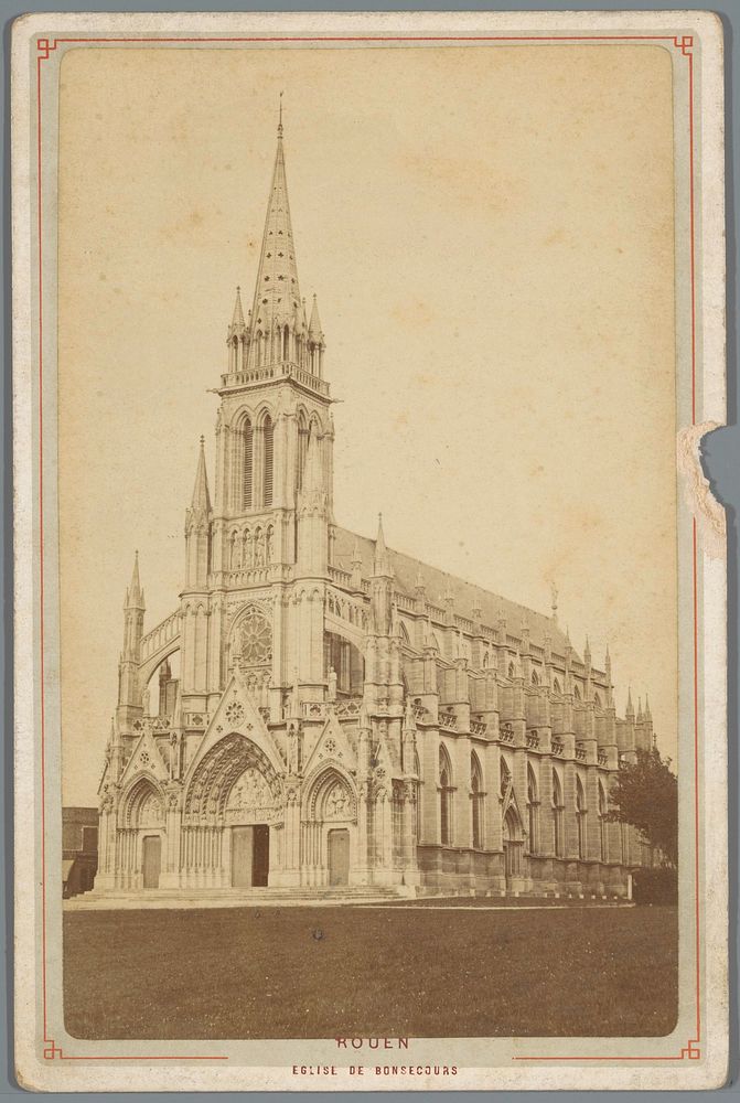 Basiliek Notre-Dame de Bonsecours (1870 - 1890) by anonymous