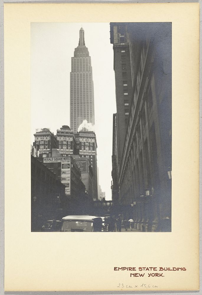 Empire State Building, New York, Verenigde Staten (1936) by Wouter Cool
