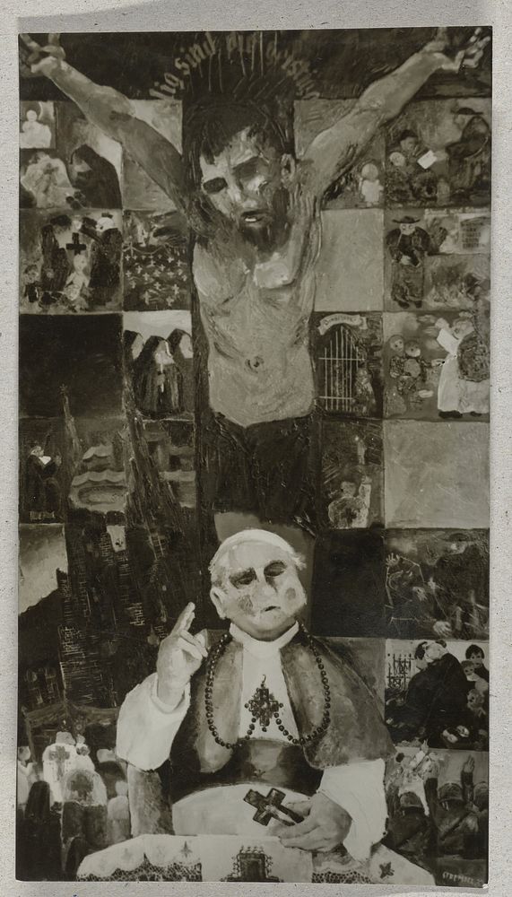 Schilderij van Horst Strempel, 'Selig sind die geistig Armen' (1933) by anonymous