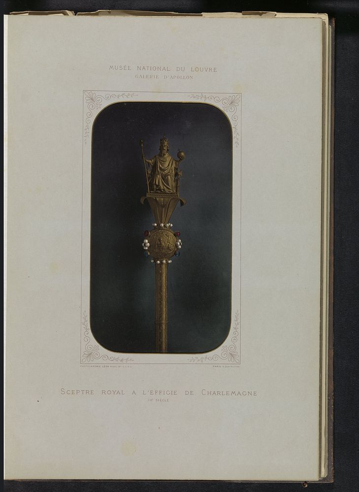 Scepter van koning Karel V van Frankrijk (c. 1876 - c. 1883) by Léon Vidal and Léon Vidal