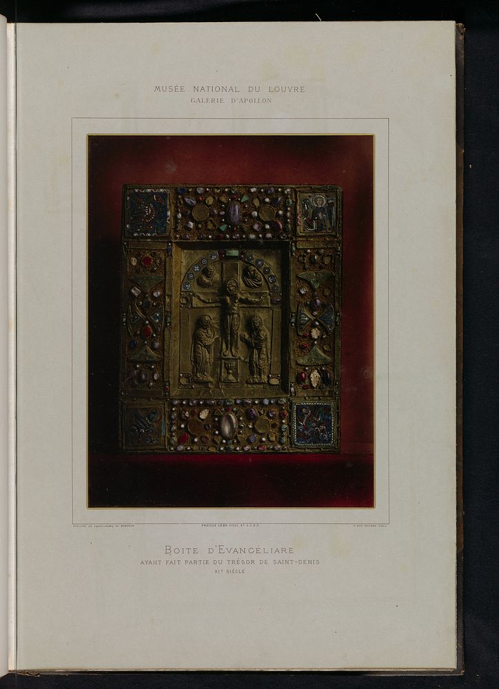 Kist met Christelijke voorstellingen (c. 1876 - c. 1883) by Léon Vidal and Léon Vidal