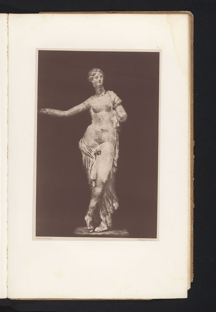 Terracotta sculptuur van een naakte Venus (c. 1852 - in or before 1857) by Marcel Gustave Laverdet and Alphonse Louis…