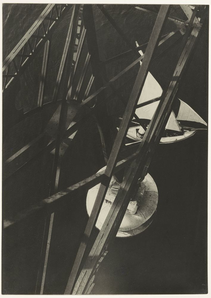 View from the Pont Transbordeur (1929) by László Moholy Nagy