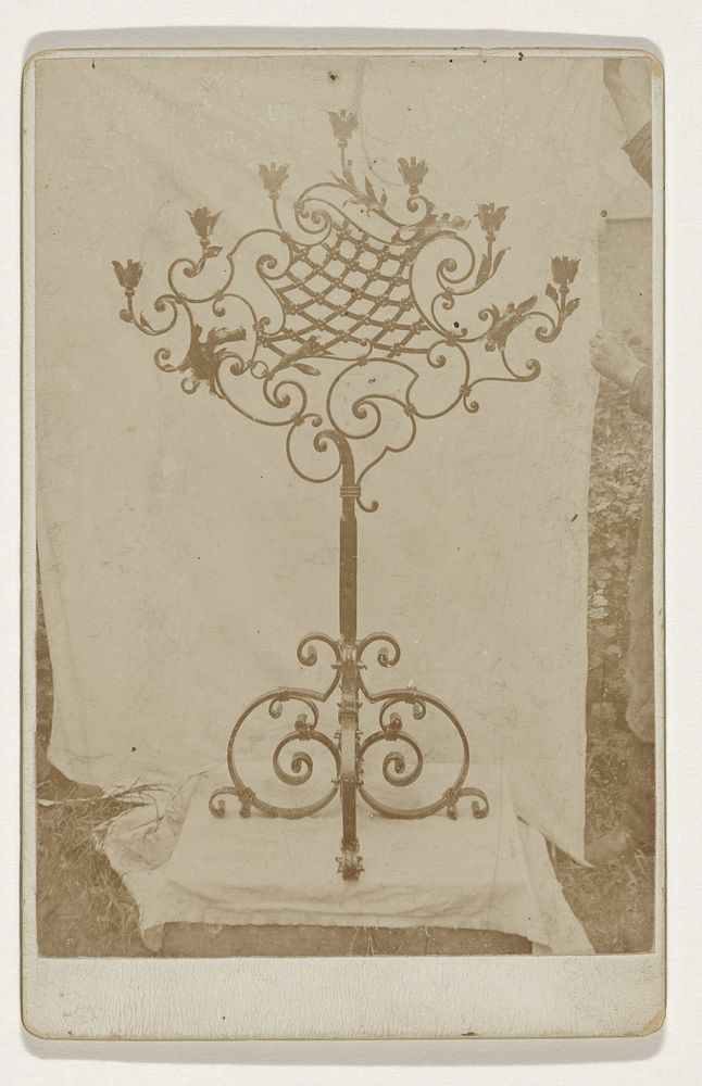 Kandelaar (c. 1870 - c. 1890) by anonymous
