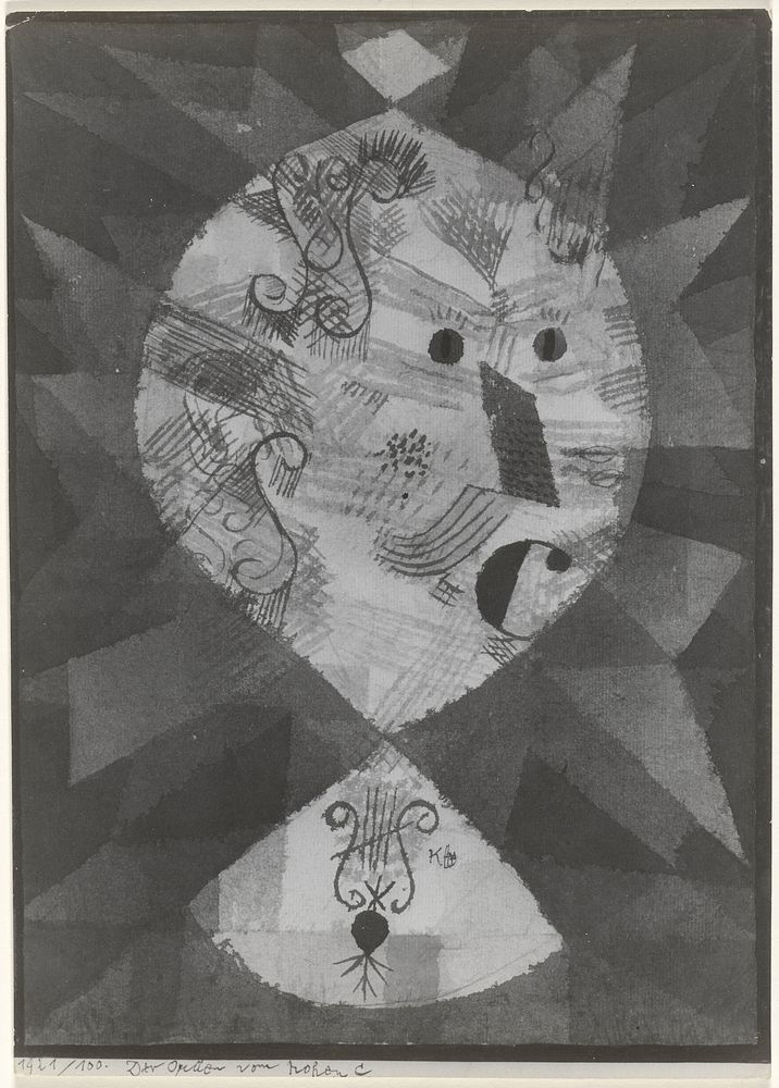 Reproductie van schilderij Paul Klee (1938) by Lilly Samuel