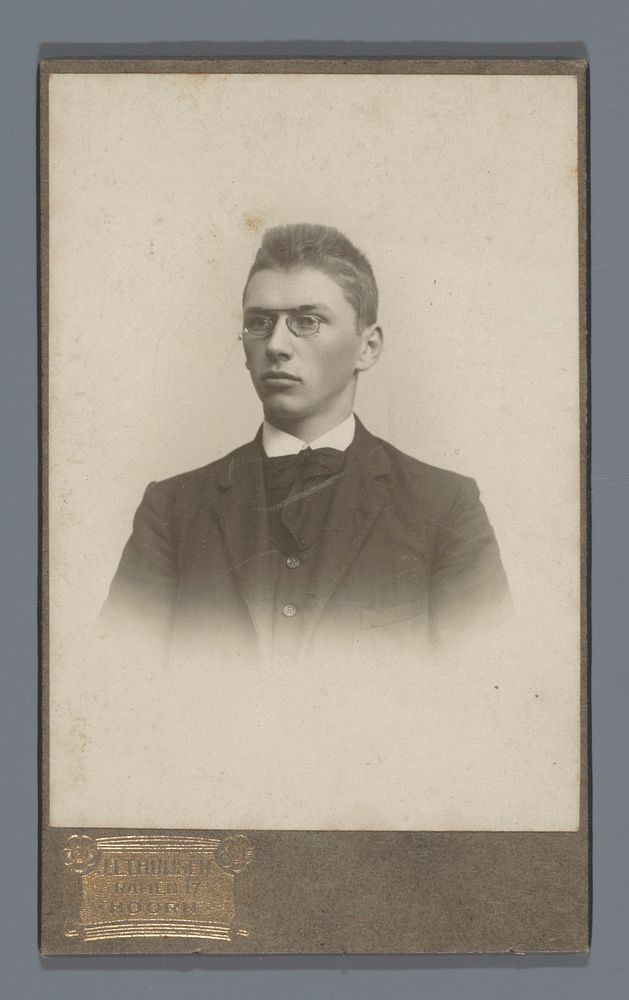 Portret van prof. dr. W. Banning (1880 - 1920) by Johannes Laurens Theodorus Huijsen