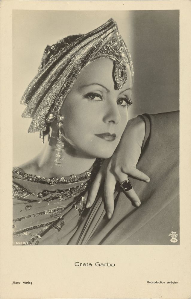 Portret van Greta Garbo (1925 - 1932) by anonymous