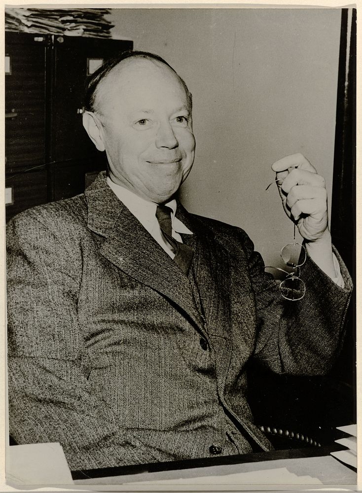 Portret van Senator Robert Taft (1950) by anonymous and Keystone Press Agency