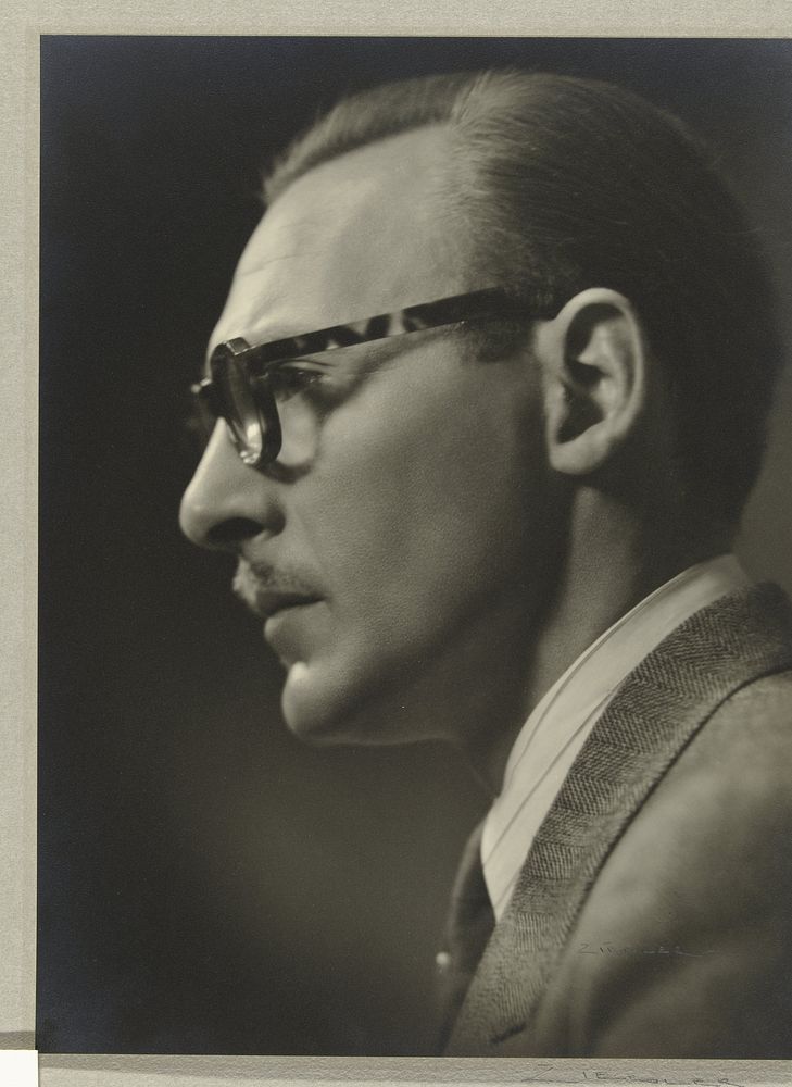 Portret van een onbekende man (1920 - 1939) by Franz Ziegler