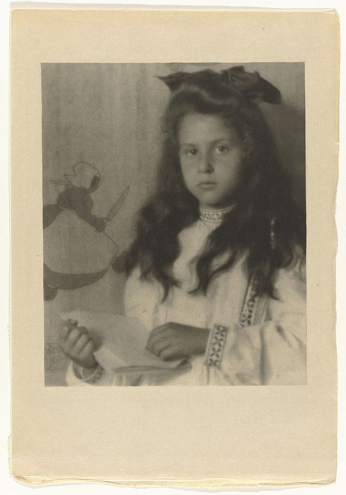 Portret van Katherine Stieglitz (1905) by Alfred Stieglitz and anonymous