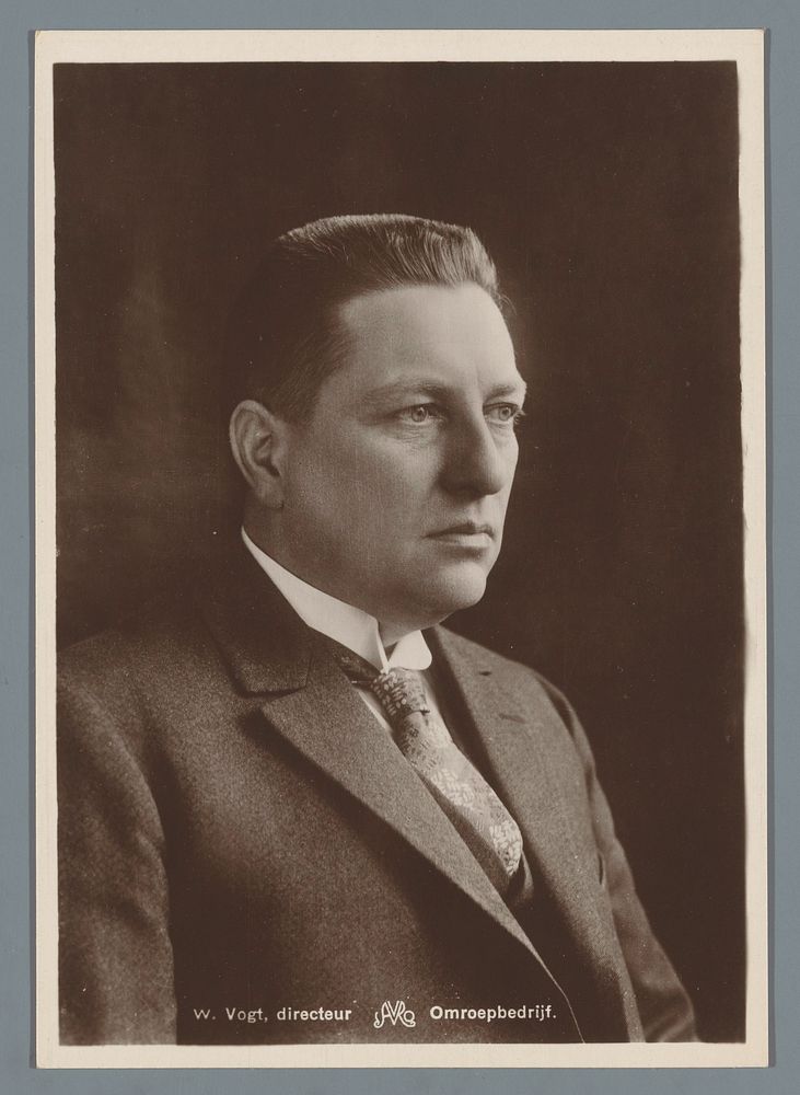 Portret van Willem Vogt (1928 Free Photo rawpixel