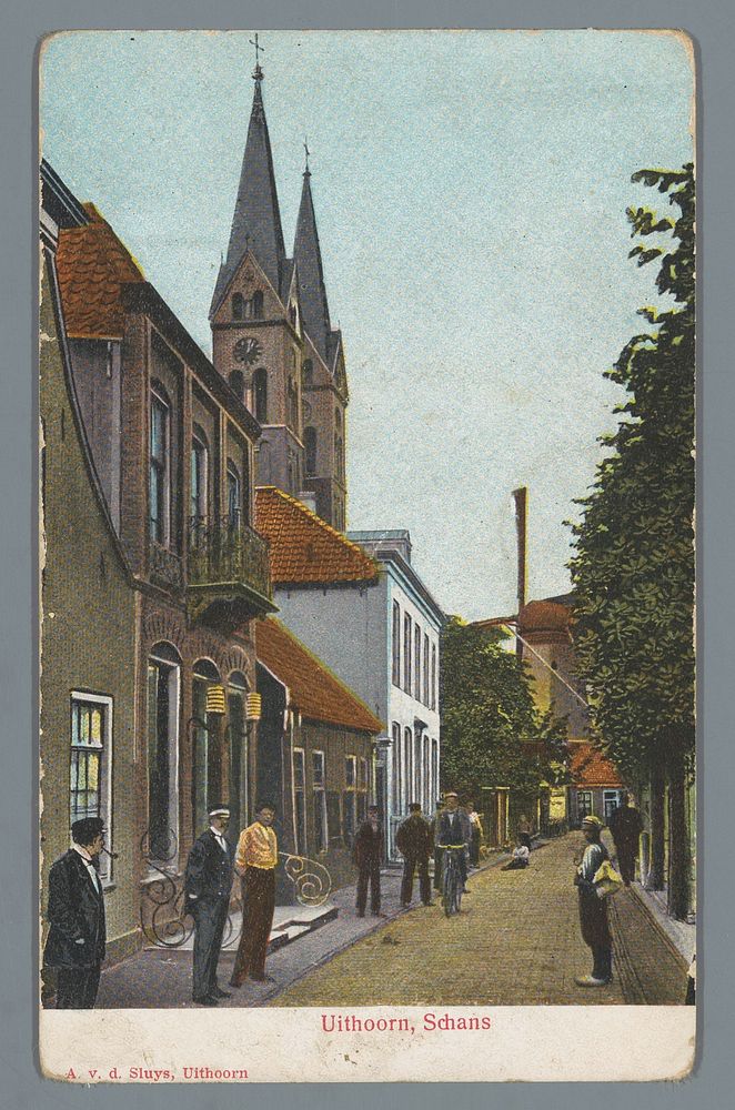 Uithoorn, Schans (1890 - 1920) by A v d Sluys
