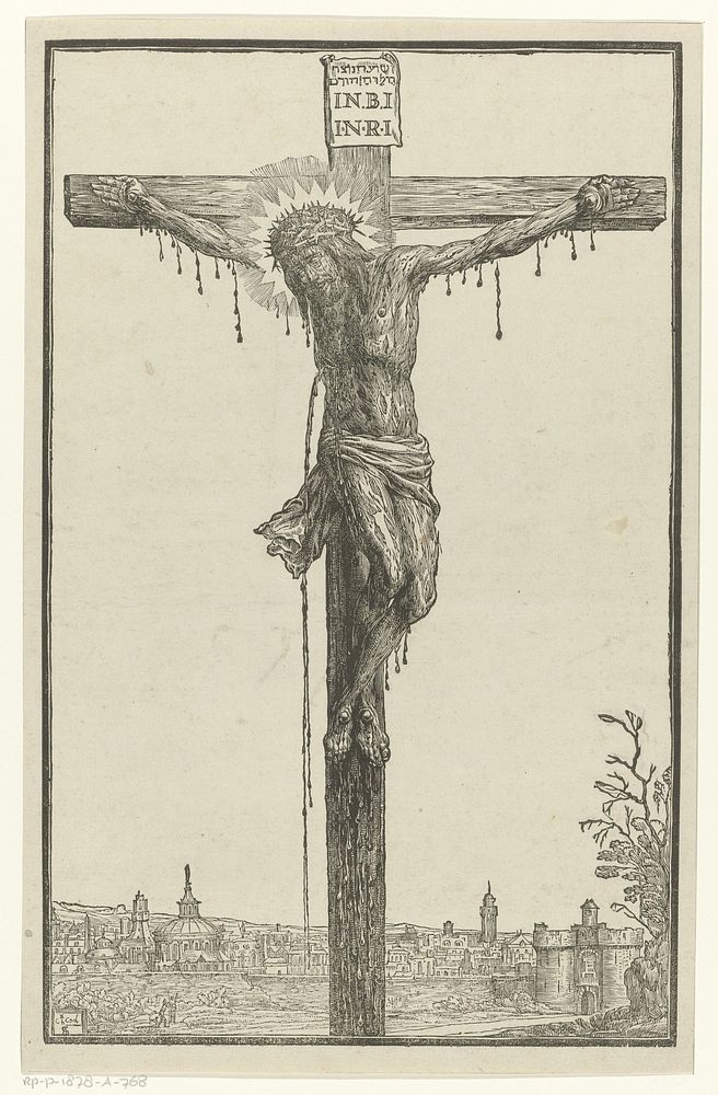 Christus aan het kruis (1600 - 1699) by Ch Cool and Antoine Sallaert