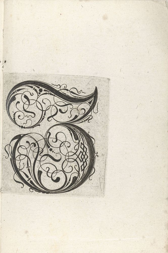 Letter Z (c. 1600 - c. 1699) by anonymous, anonymous and anonymous