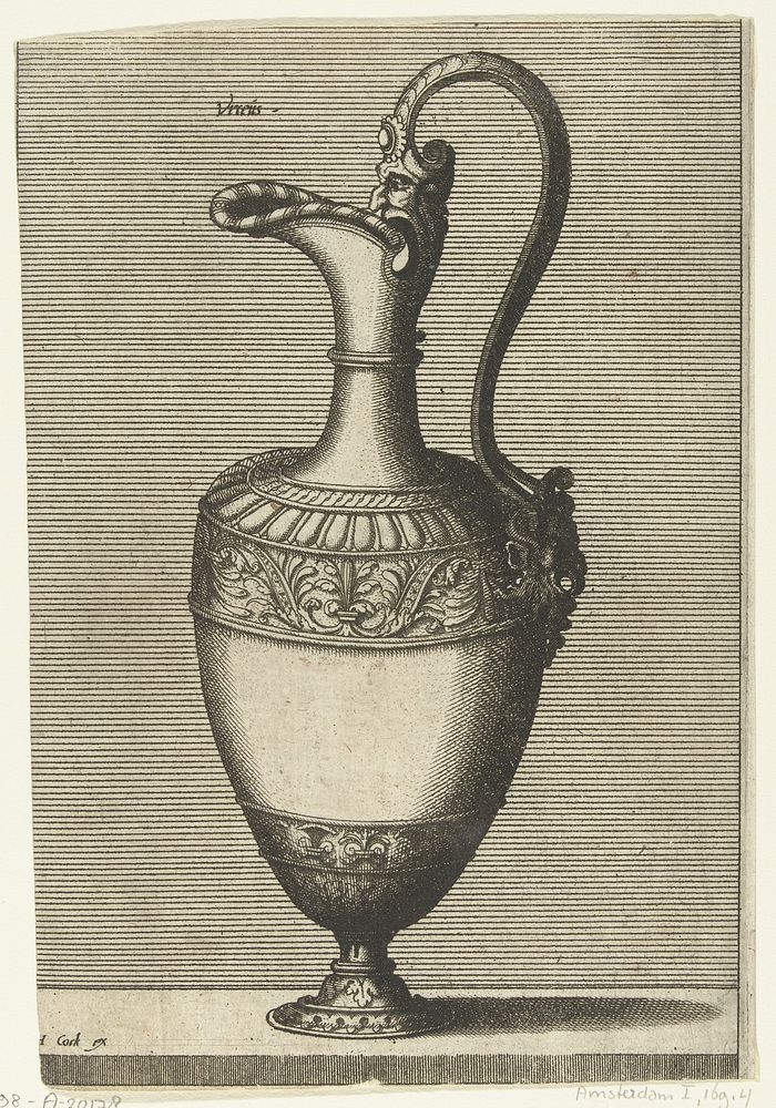 Urceus (1563) by Johannes of Lucas van Doetechum, Hans Vredeman de Vries and Hieronymus Cock