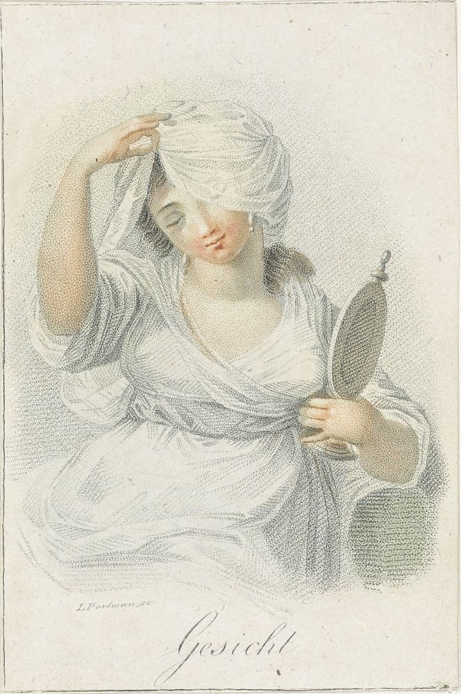 Gezicht (1787 - 1828) by Ludwig Gottlieb Portman and Schiavonetti