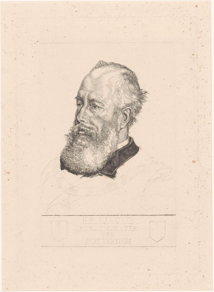 Portret van Frederik Bernard s'Jacob (1906) by Pieter Dupont