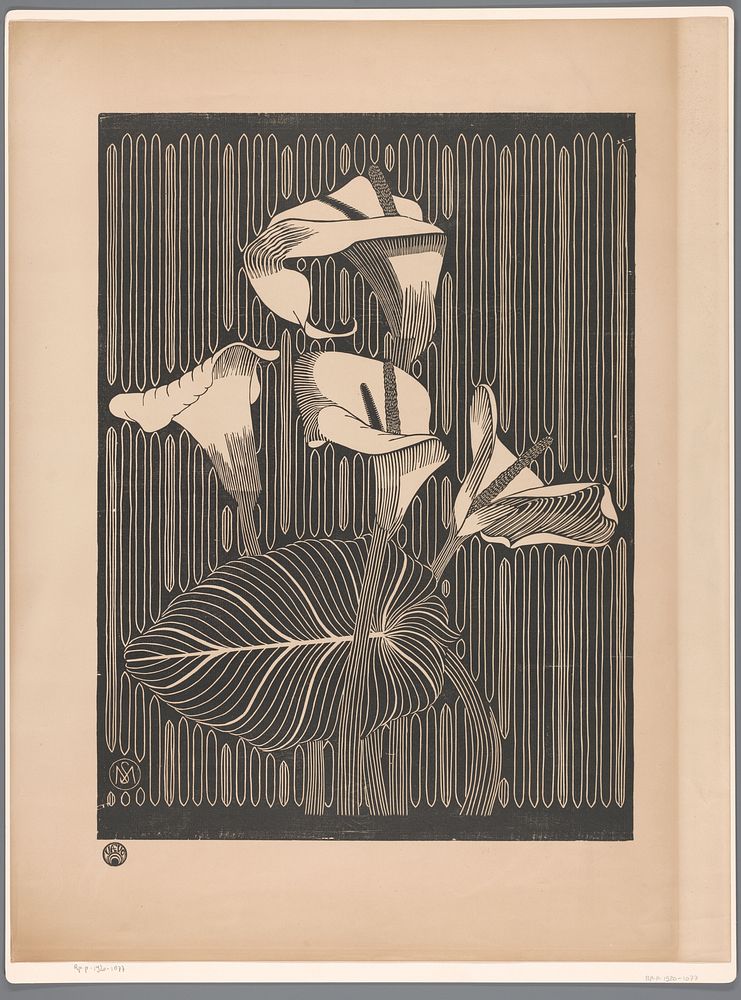 Aronskelken (1919) by Samuel Jessurun de Mesquita and Vereeniging tot Bevordering van het Aesthetisch Element in het…