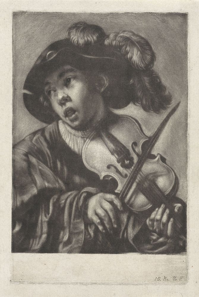 Portret van Daniel Boon (1667 - 1718) by Jan Griffier I and Hendrick ter Brugghen