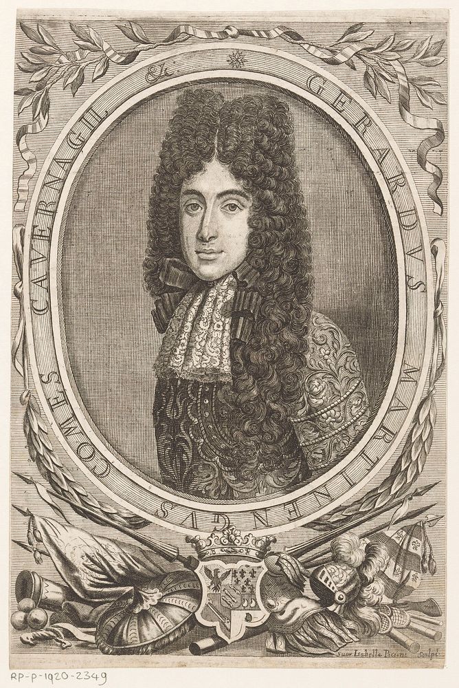 Portret van Gerardo Martinengo (after 1666 - before 1690) by Isabella Piccini