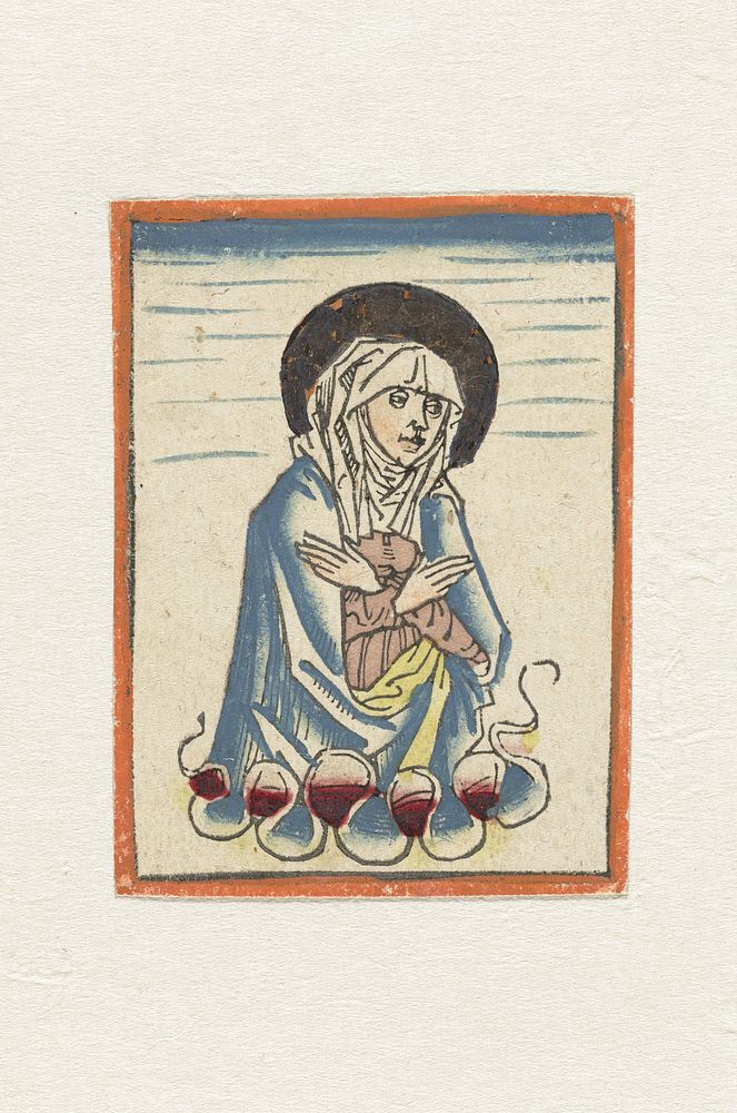 Maria in de hemel (1470 - 1480) by anonymous