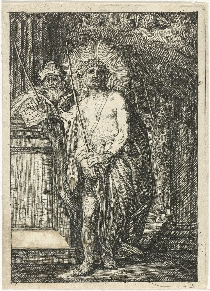 Christus met de doornenkroon (1643) by Jacob Lois
