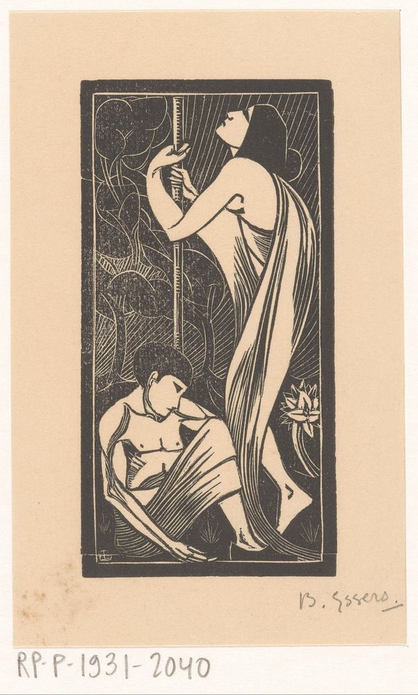Nacht (1903 - 1931) by Bernard Essers