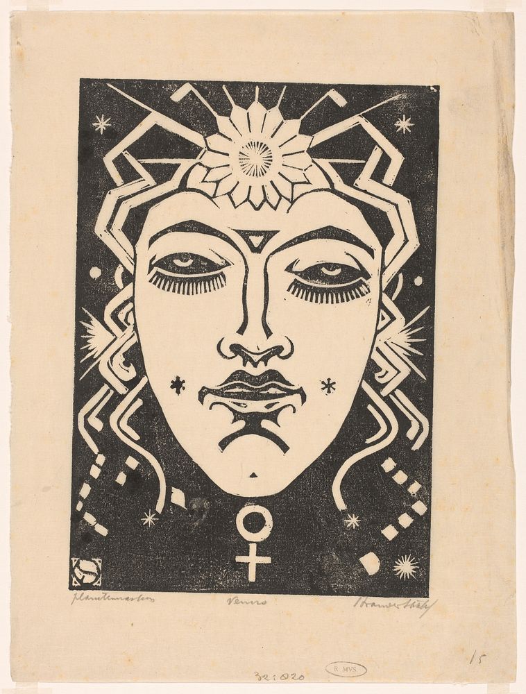 Venus (1880 - 1932) by Henri van der Stok