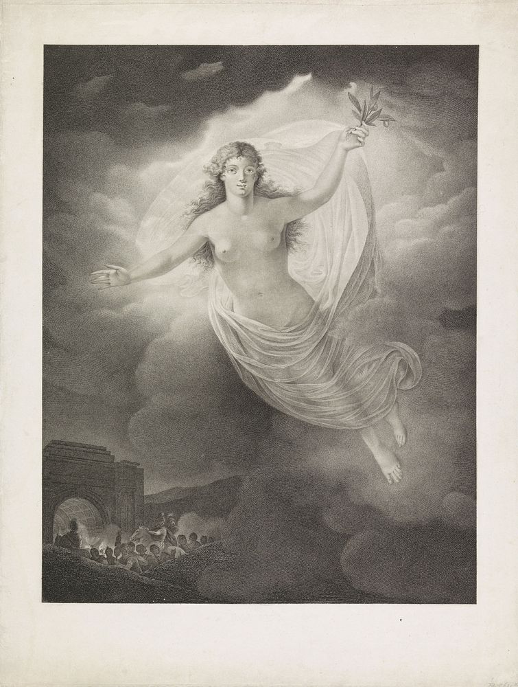 Allegorie op de Vrede van Amiens, 1802 (1802) by Ludwig Gottlieb Portman and Jacques Kuyper