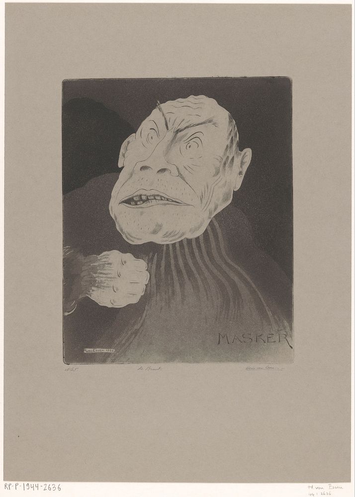 De bruut (1926) by Hein von Essen