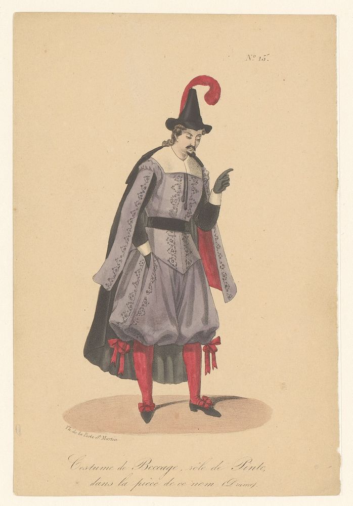 Bocage in de rol van Pinto (1835 - c. 1850) by Théodore Lejeune and Théodore Lejeune