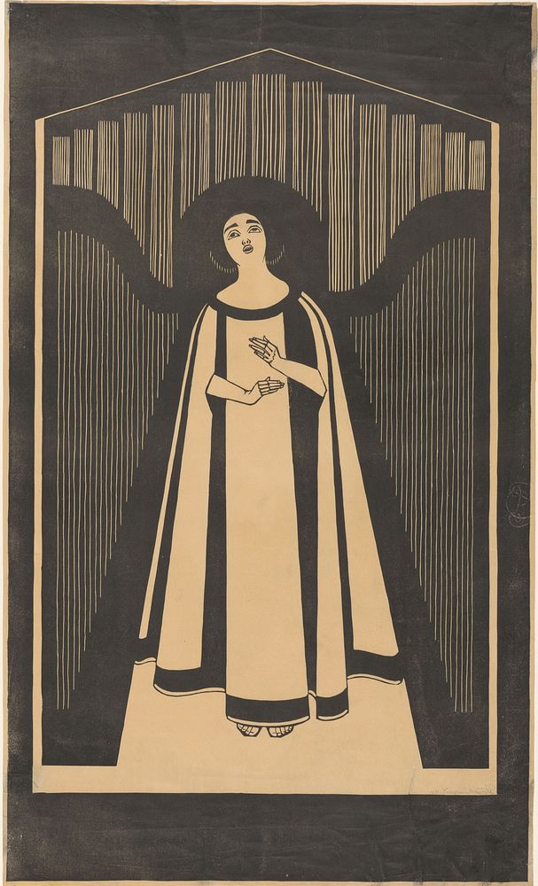 Zingende vrouw (1931) by Samuel Jessurun de Mesquita