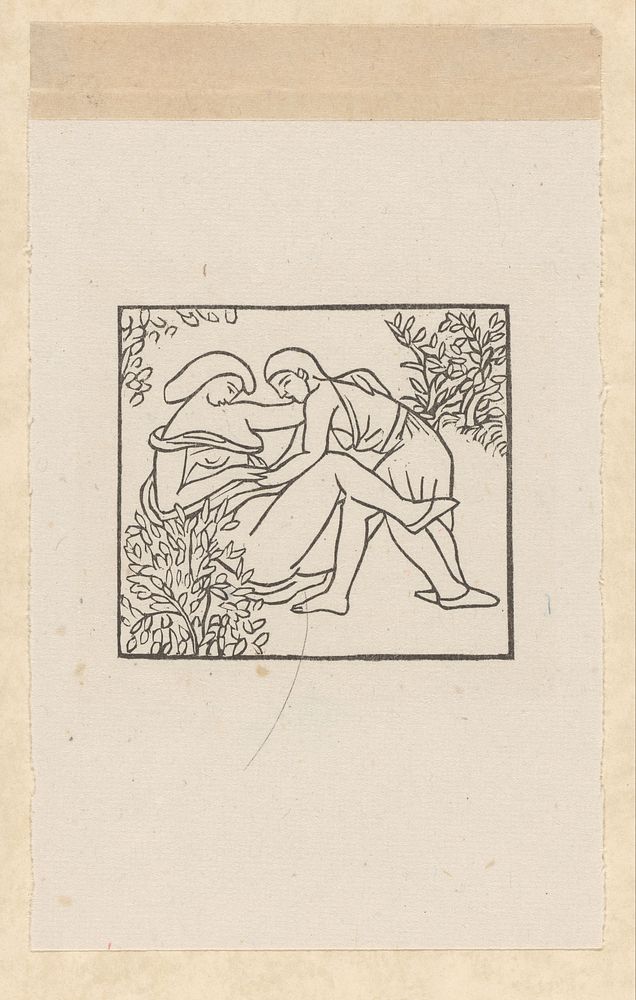 Lycaenium leert Daphnis hoe te beminnen (1937) by Aristide Maillol