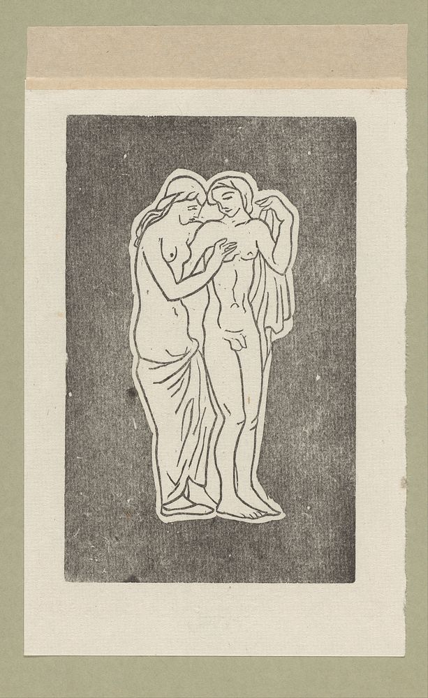 Daphnis en Chloë (1937) by Aristide Maillol