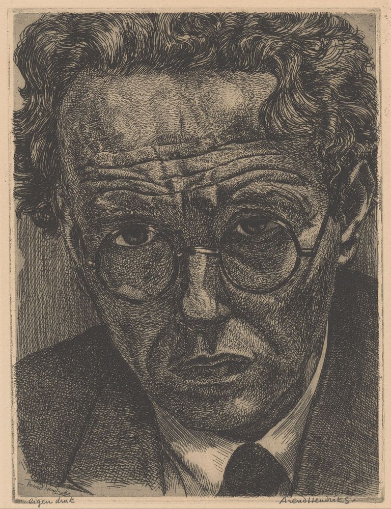 Zelfportret (1911 - 1941) by Arend Hendriks and Arend Hendriks