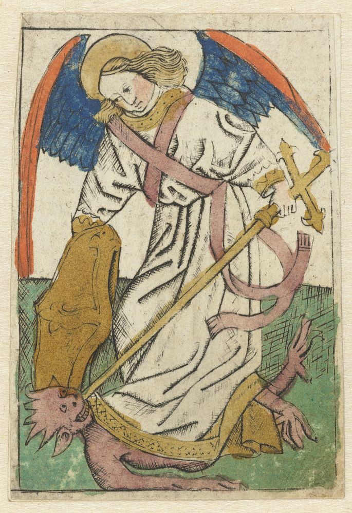 Aartsengel Michaël (1450 - 1470) by anonymous