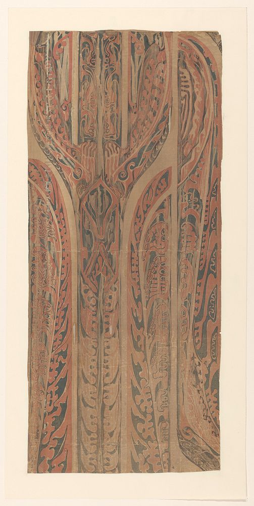 Behangsel "Rode kool", 18978 (1874 - 1945) by Carel Adolph Lion Cachet