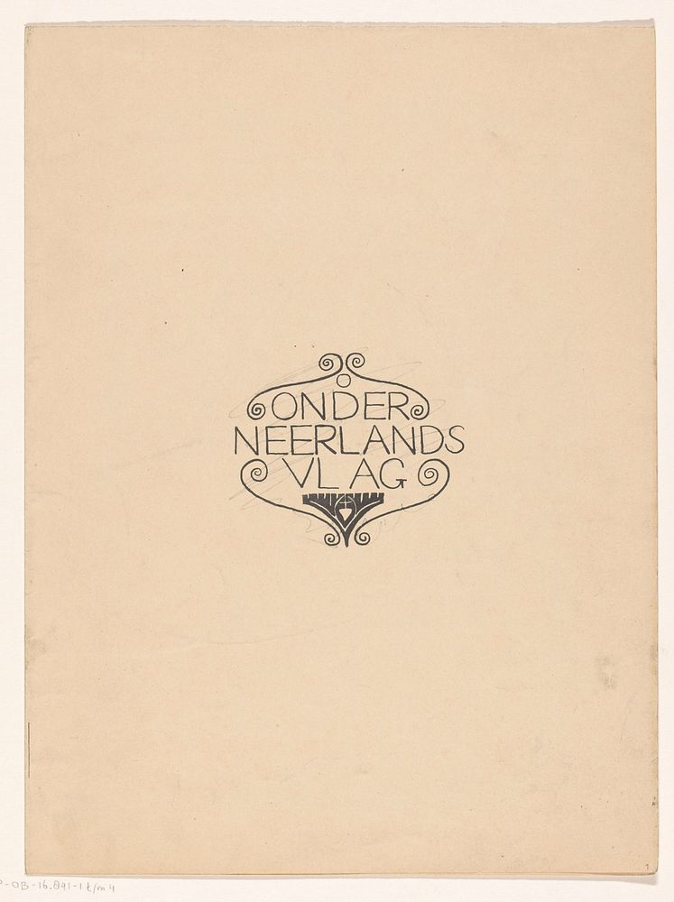 Onder Neerlands vlag (1899) by Carel Adolph Lion Cachet