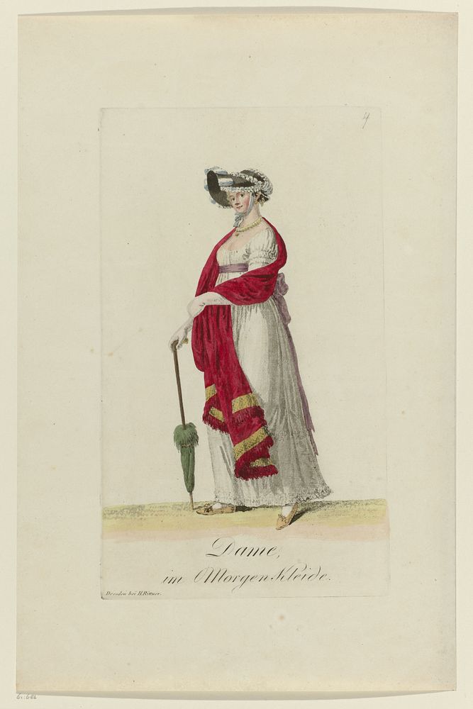 Dame in japon (1803 - 1808) by Samuel Gränicher and Heinrich Rittner